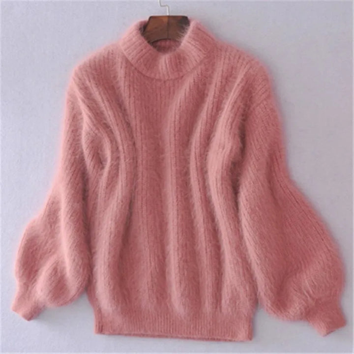 Amara - Vintage Sweater for Women Comfortable and Elegant Rollneck Sweater