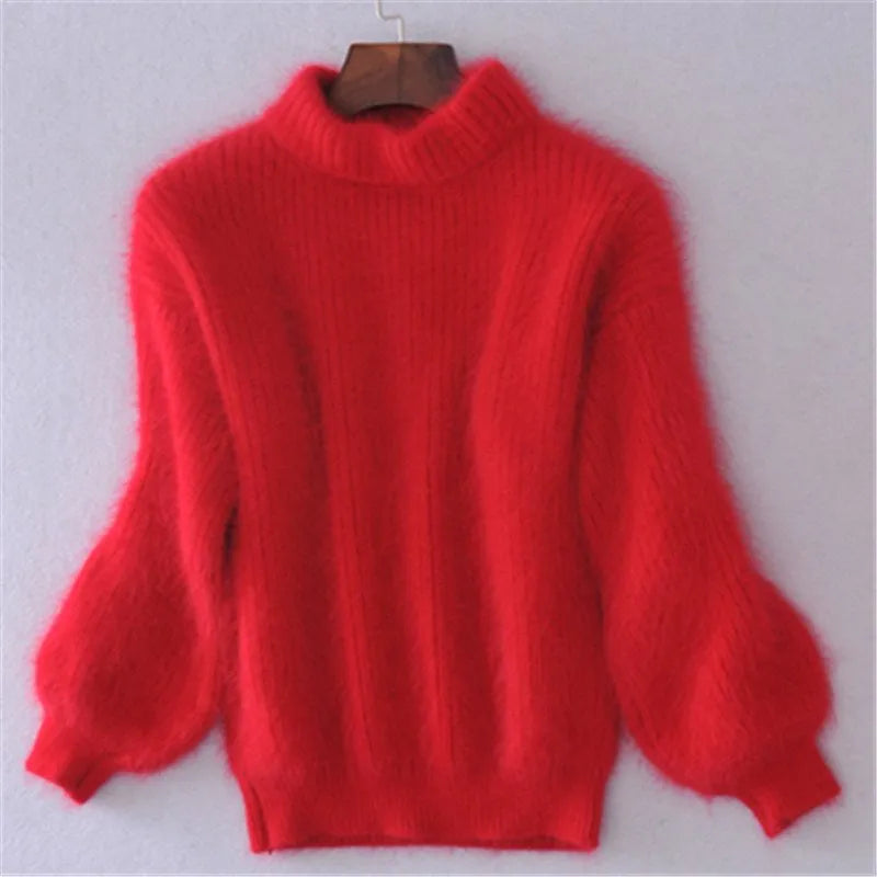 Amara - Vintage Sweater for Women Comfortable and Elegant Rollneck Sweater