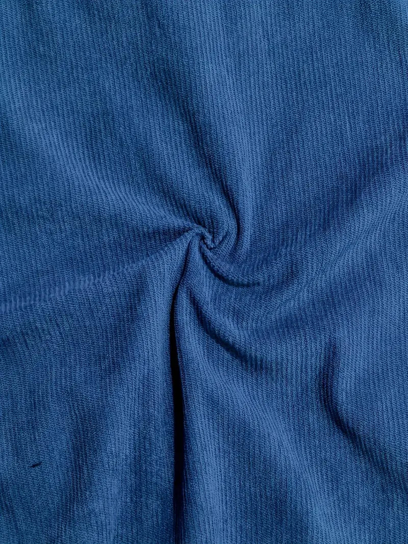 Maelis -  Women's ribbed jacket with zipper and straight fit