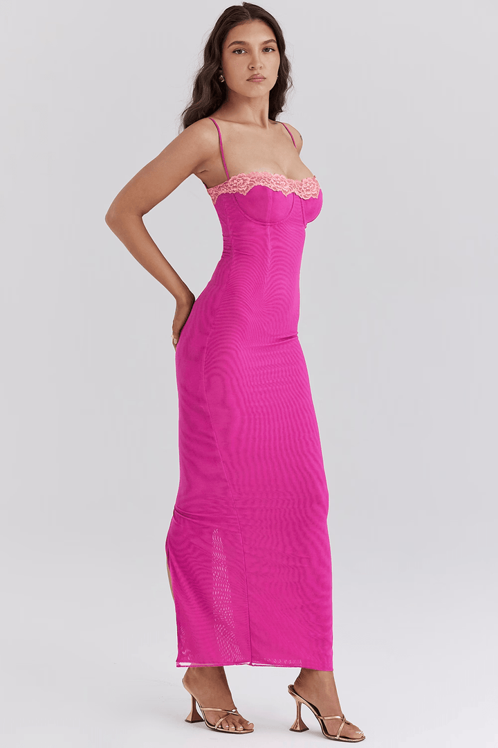 Gwenllian - Vibrant Bodycon Gown
