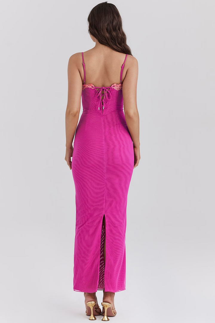 Gwenllian - Vibrant Bodycon Gown