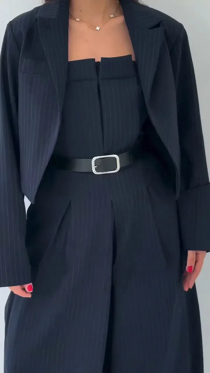 Rowan  - Women's Ensemble Bustier + Jacket  Elegant