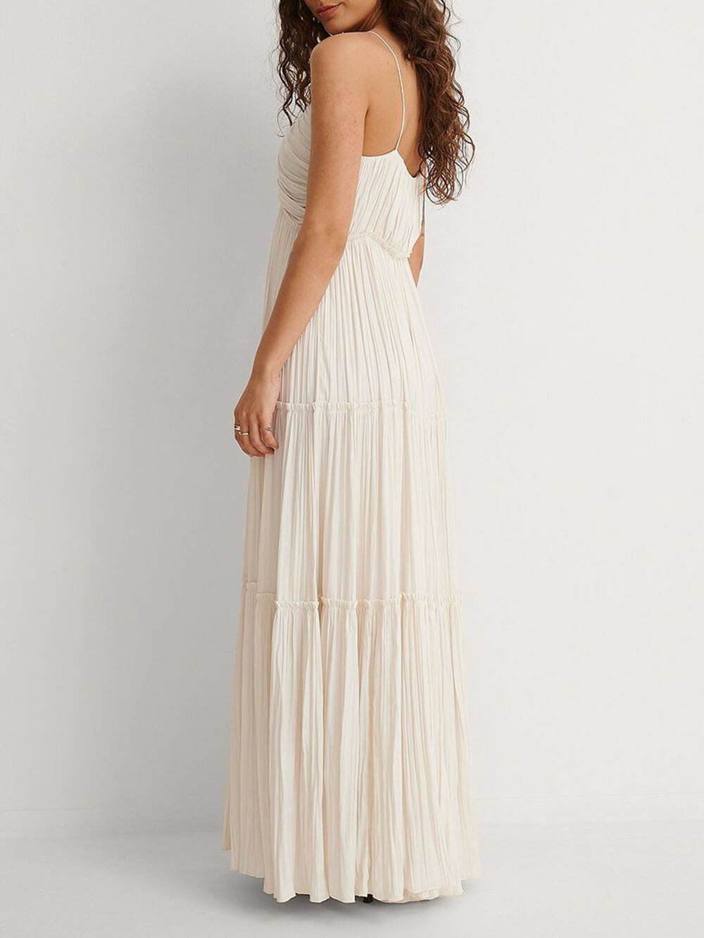 Alette - Pleated Maxi Dress