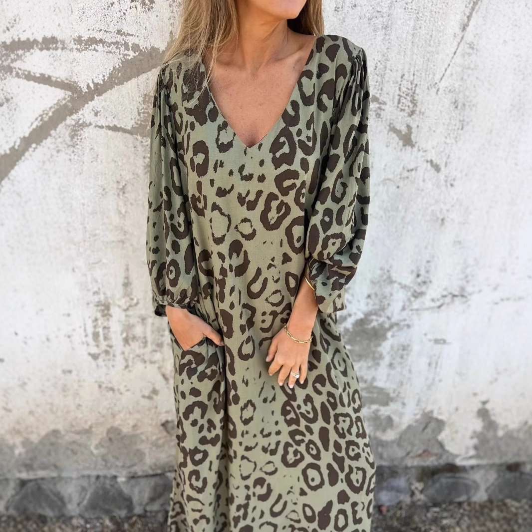 Tanirah - Leopard Print Dress