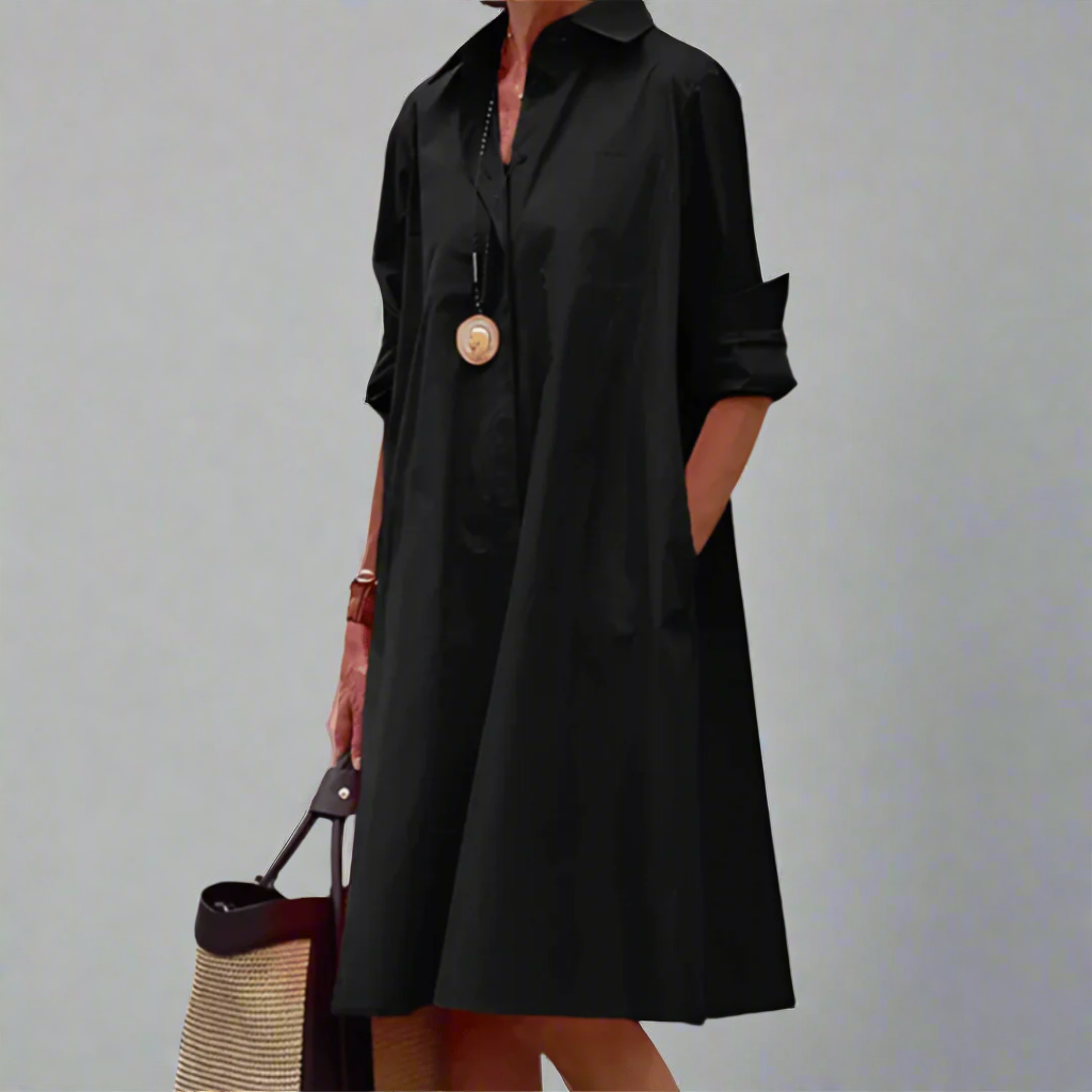 Veyrisse - Casual and Elegant Polo Dress