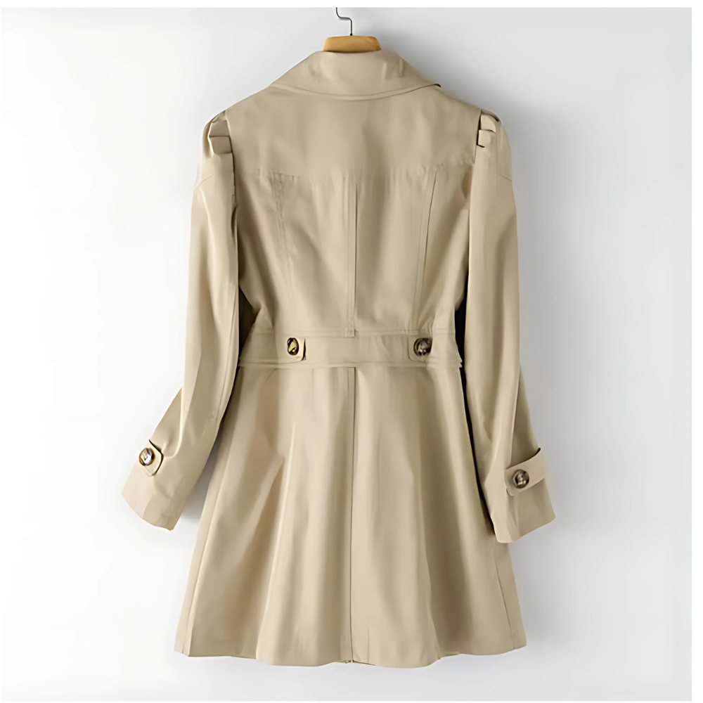 Celestine -  Women's Trench Coat  Lightweight Trench Coat with an Elegant Cut and Feminine Line