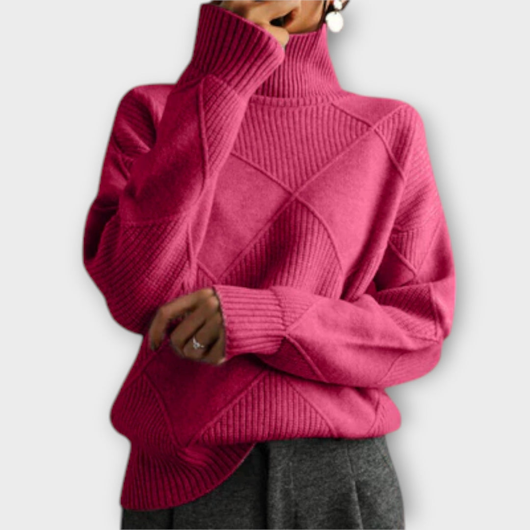 Kathryn - Cozy turtleneck sweater