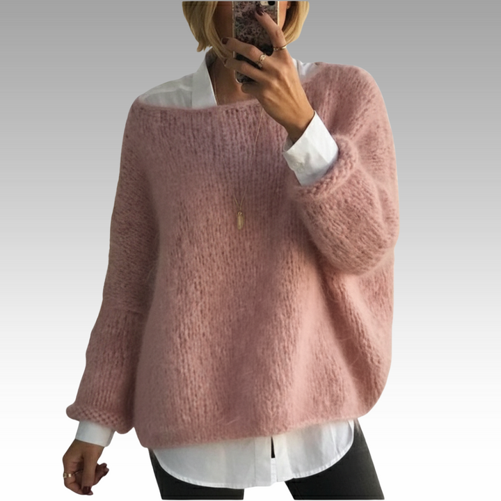 Victoria - Timeless knitted sweater with a soft look