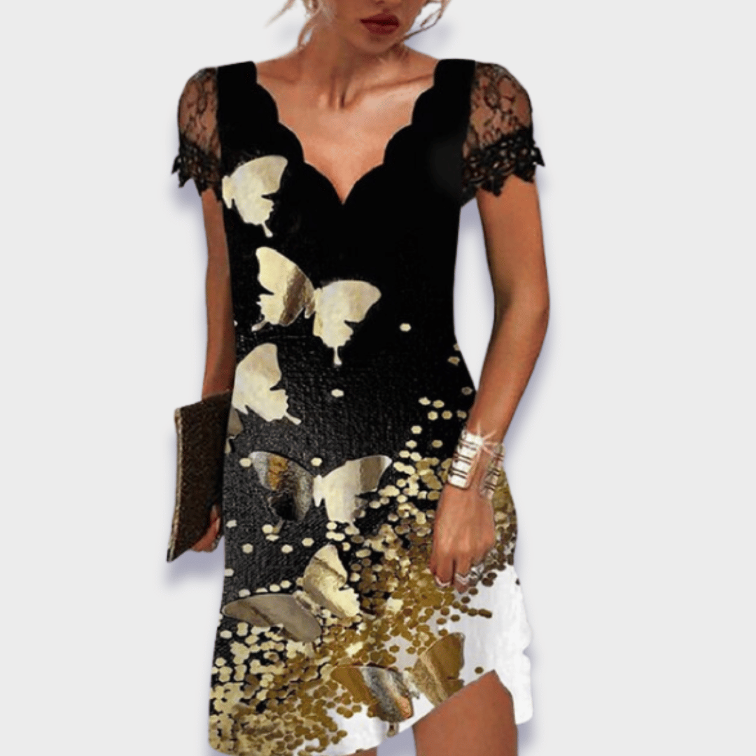 Oryanna -  Elegant and Comfortable Premium Dress