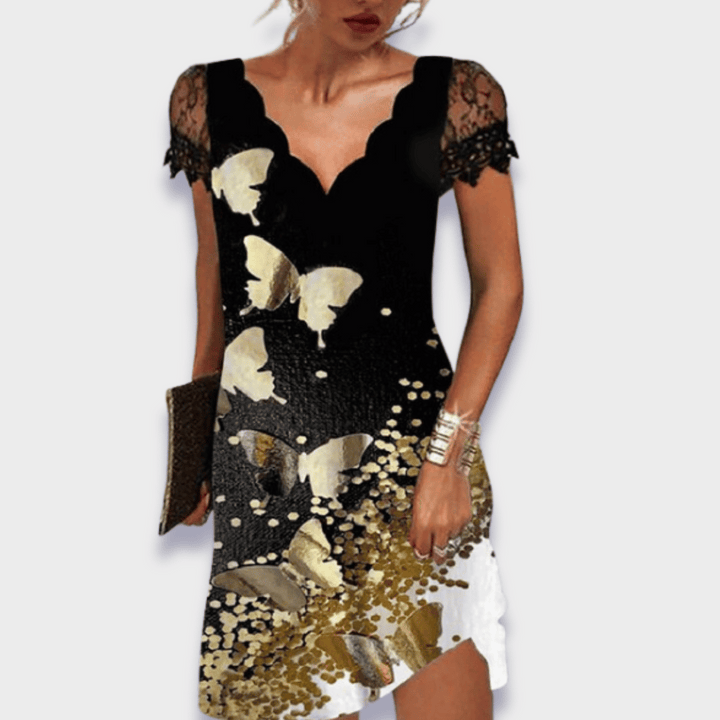 Oryanna -  Elegant and Comfortable Premium Dress