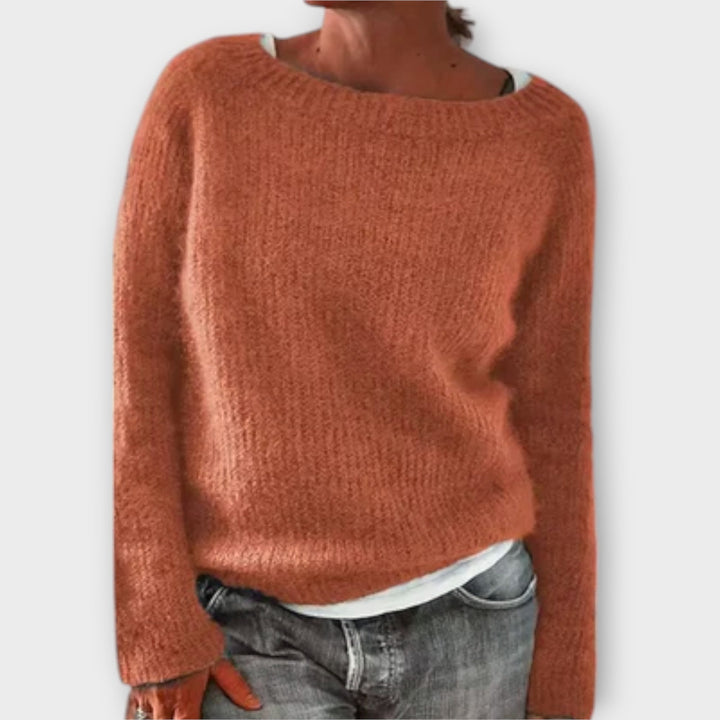 Eleanor - Plain knitted sweater