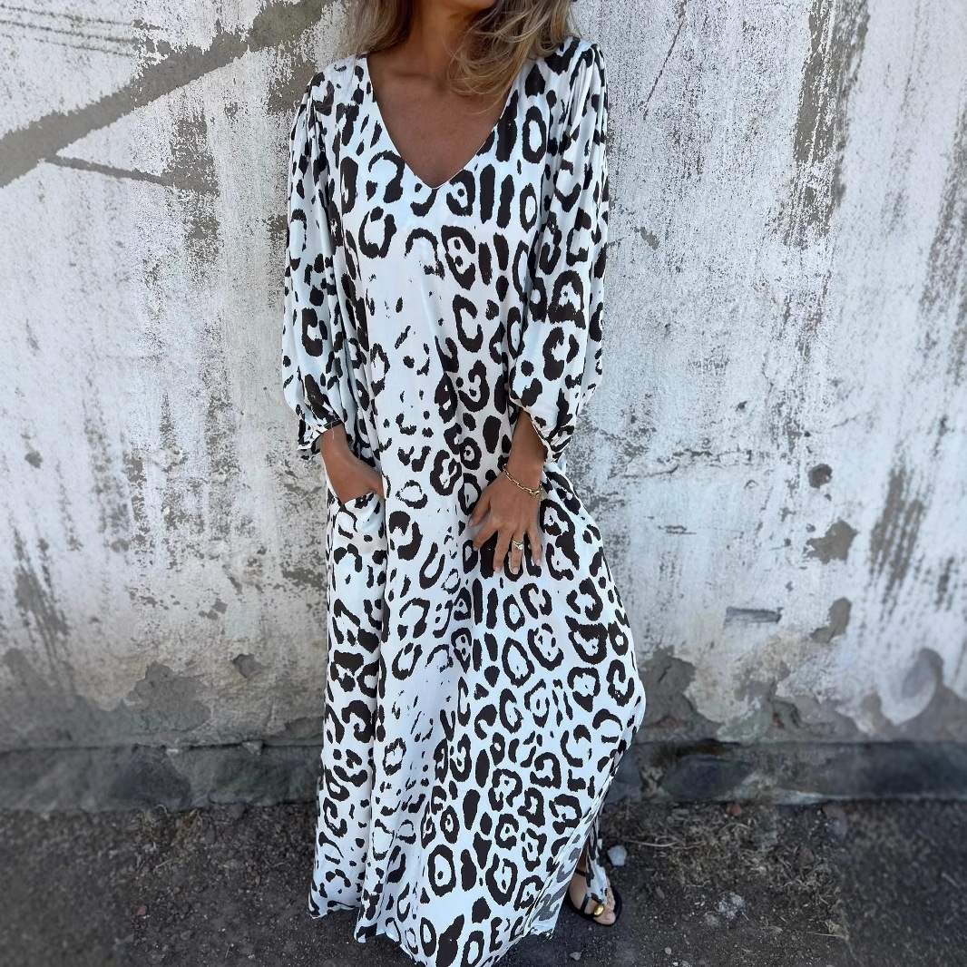 Tanirah - Leopard Print Dress