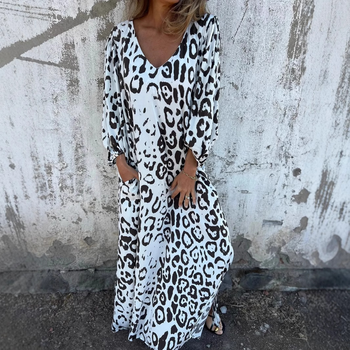 Tanirah - Leopard Print Dress