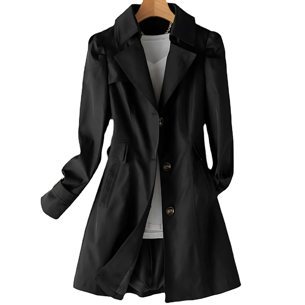 Celestine -  Women's Trench Coat  Lightweight Trench Coat with an Elegant Cut and Feminine Line