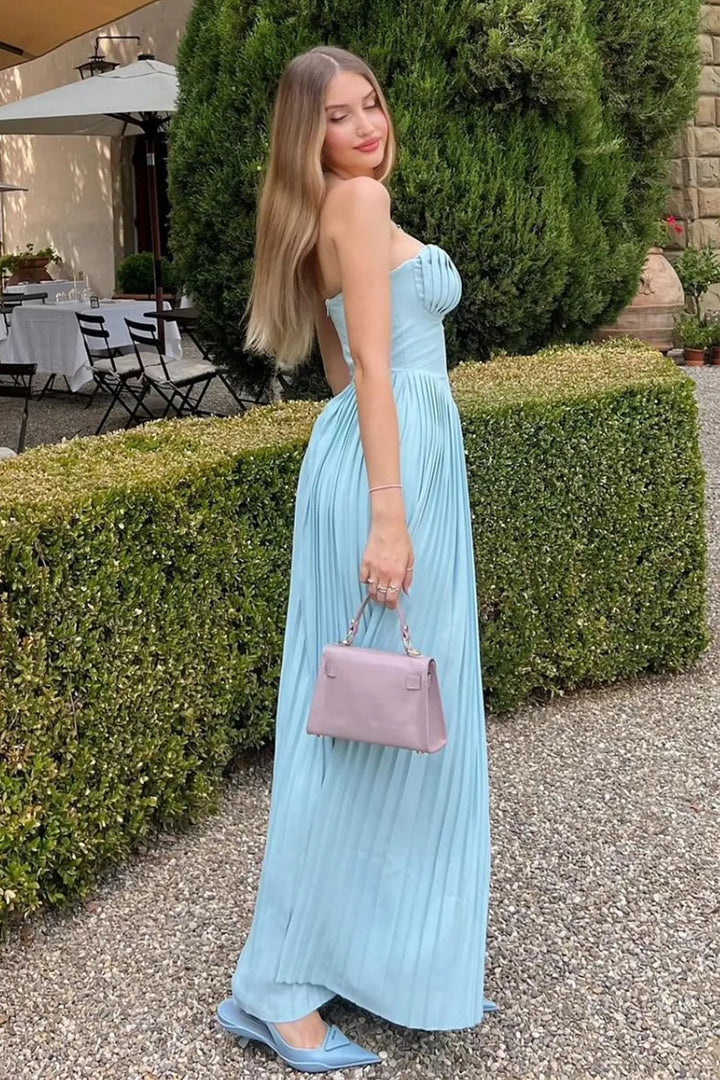 Jewel - Strapless Maxi Dress