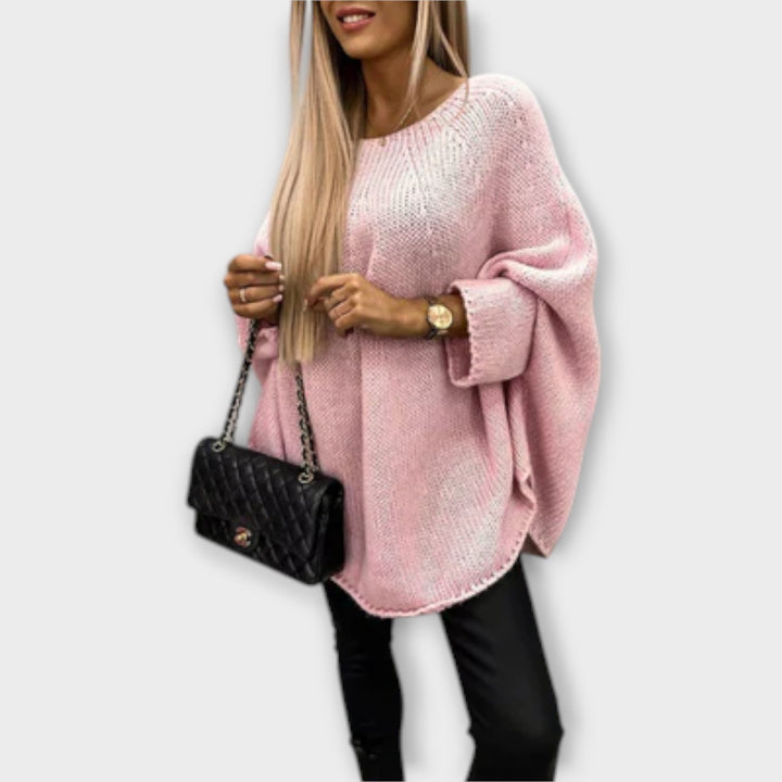 Lena - Stylish women's round neck sweater