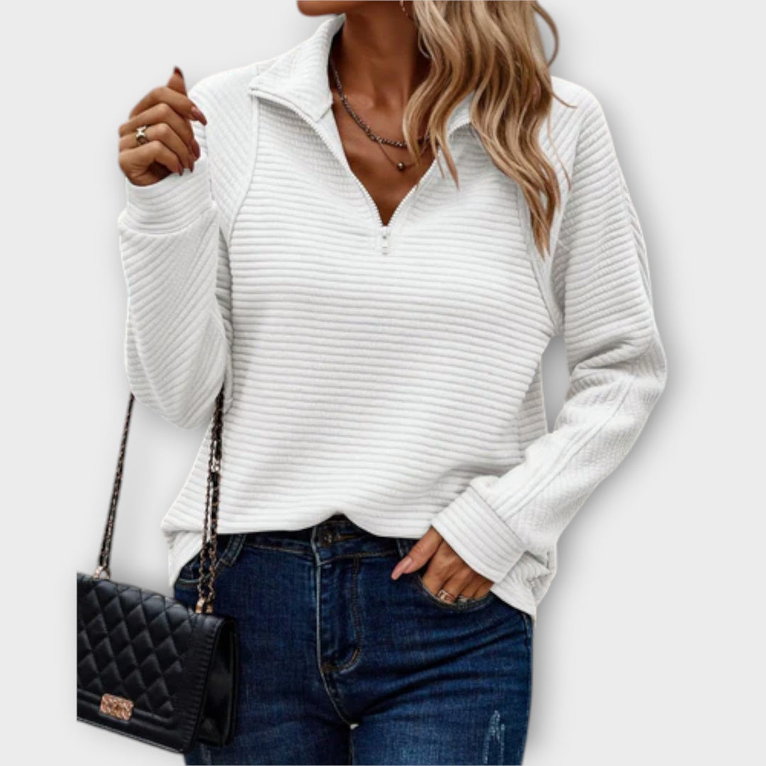 Arabella - Half zip Pullover