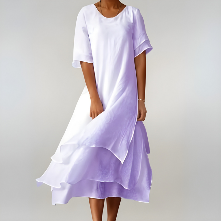 Tahlissea -  Lightweight and Elegant Cotton Maxi Dress