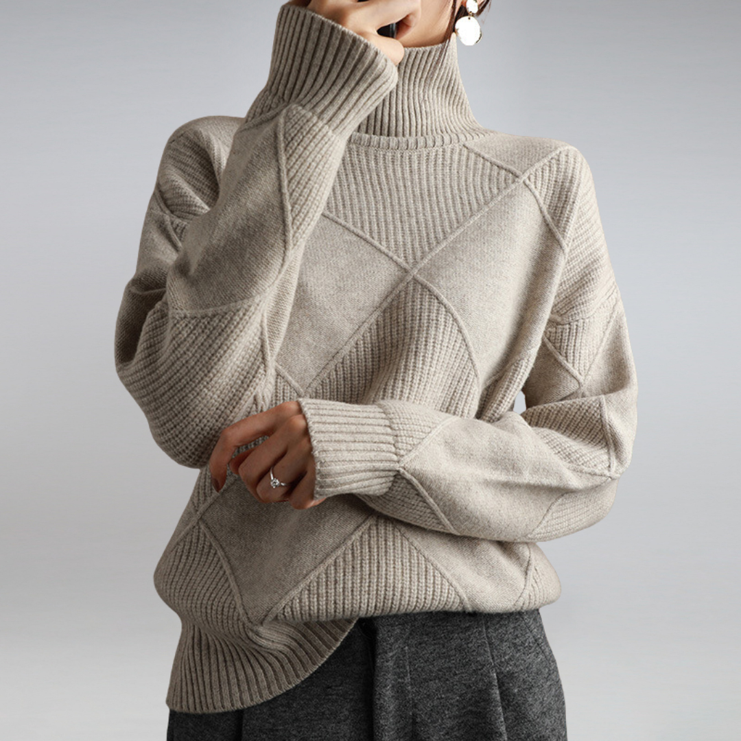 MATILDA - CHIC TURTLENECK SWEATER