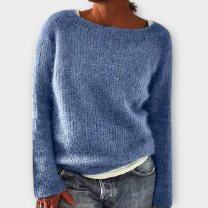 Eleanor - Plain knitted sweater