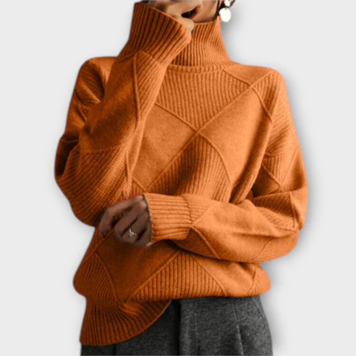Kathryn - Cozy turtleneck sweater