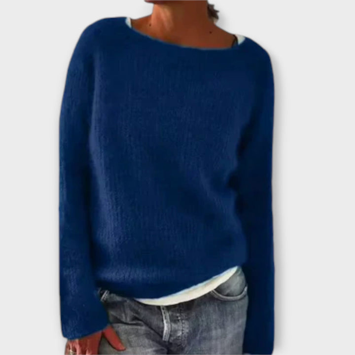 Eleanor - Plain knitted sweater