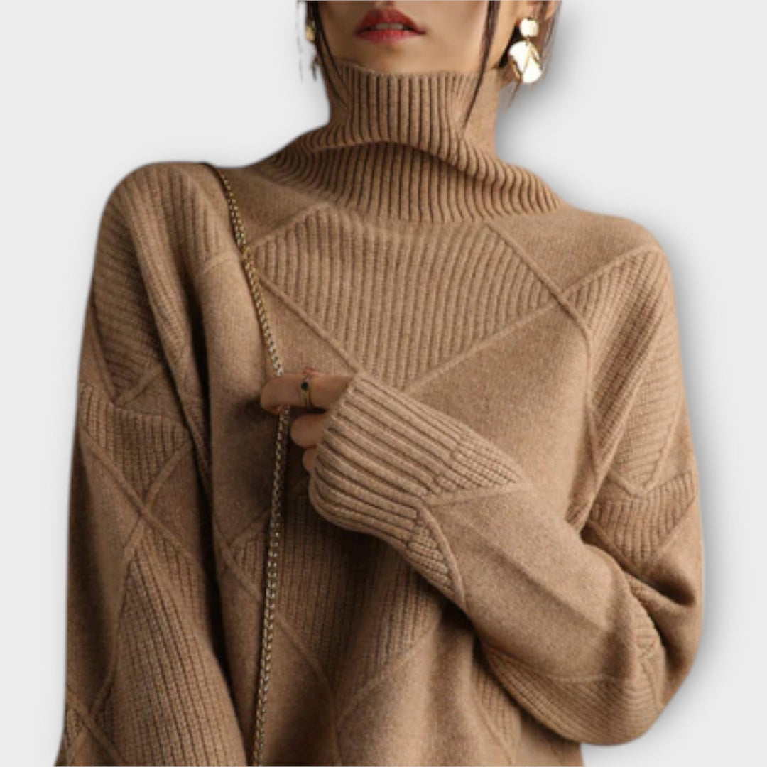 Kathryn - Cozy turtleneck sweater