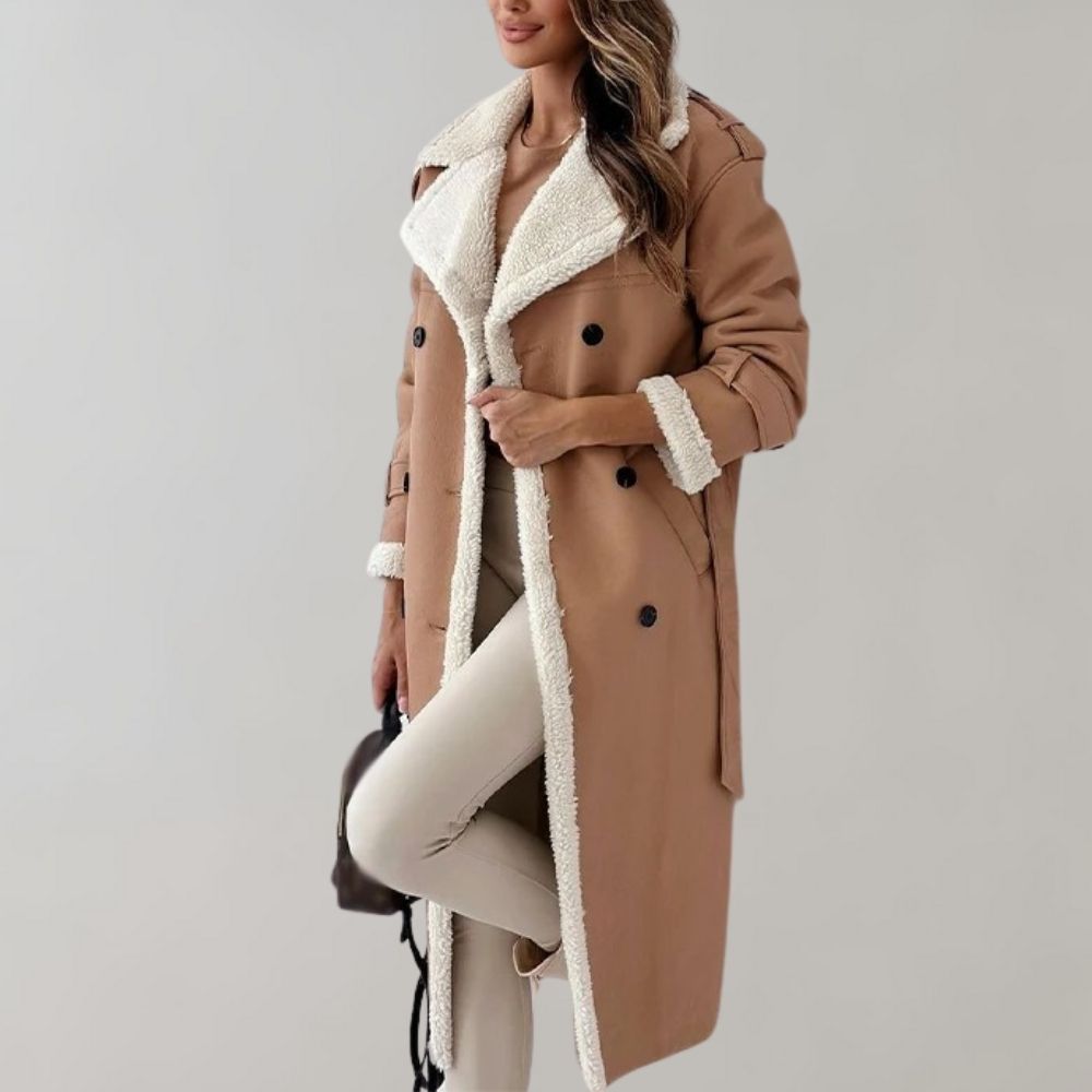 Ember –  Long warm ladies winter coat