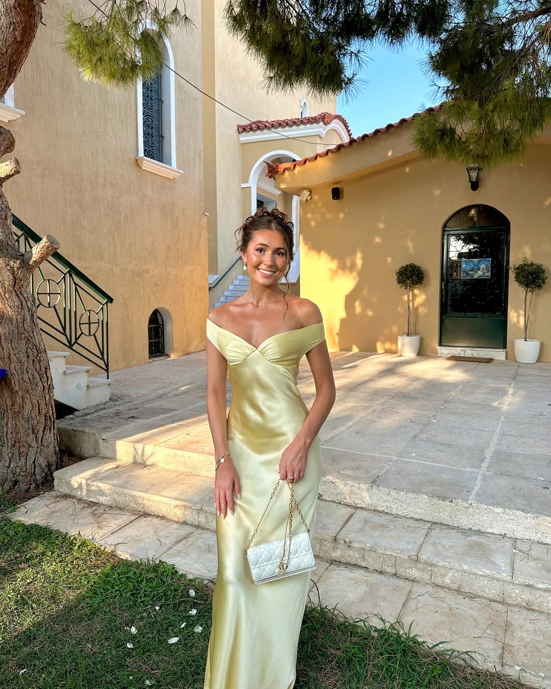 Fallon - Satin Backless Maxi Dress