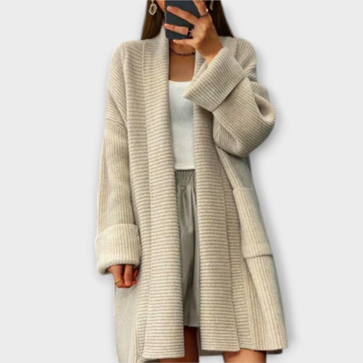 Luna - Long knitted cardigan