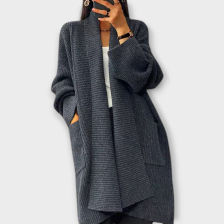 Luna - Long knitted cardigan