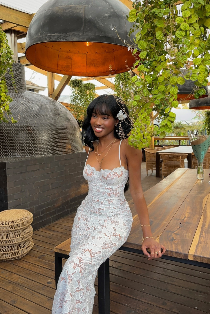 Jacinda - Lace Maxi Dress