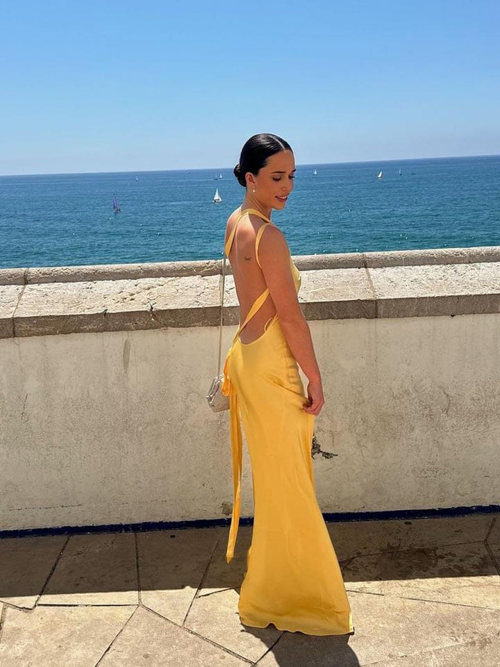 Hadley - Backless Maxi Dress