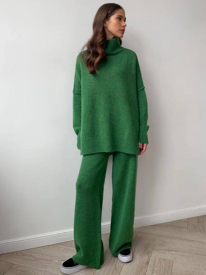 Liora - Turtleneck Knit Set