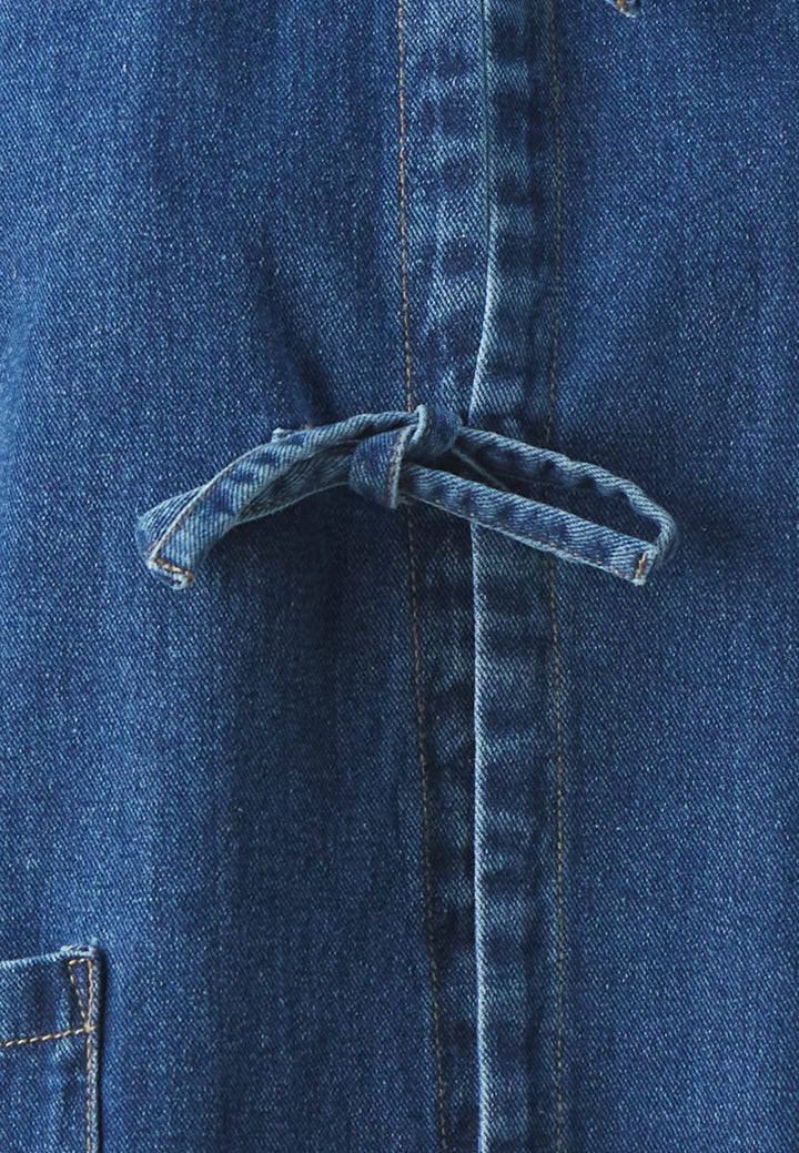 Althea - Women's Denim Jacket in Cotton with a Tailored Fit for a Timeless Casual Look