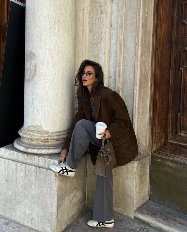 Floriane - Suede Blazer