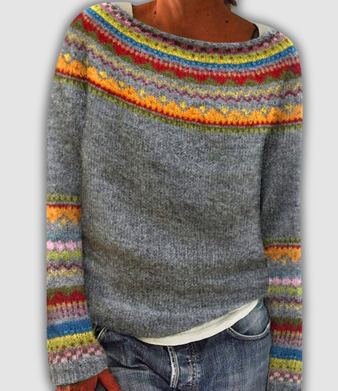 Evelina - Comfortable retro sweater