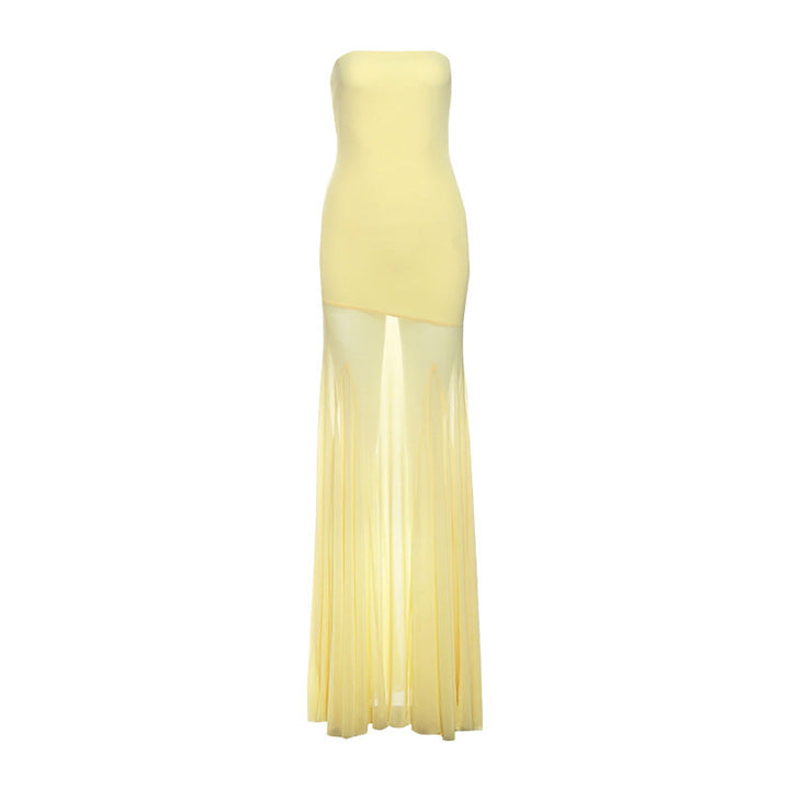 Giselle - Slim Bustier Maxi Dress