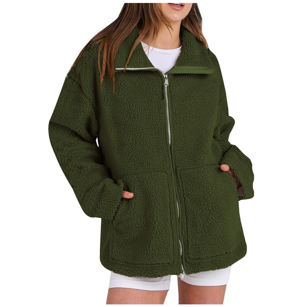 Araminta - Oversized Double zipper Winter Jacket