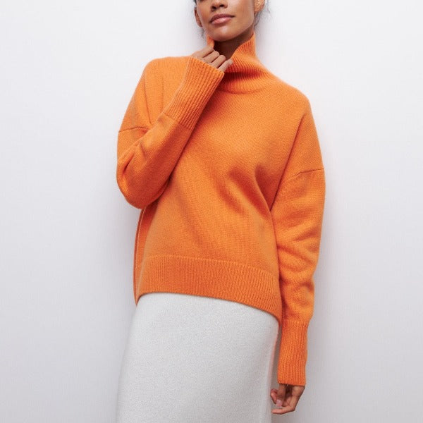 Thea - Comfortable turtleneck sweater