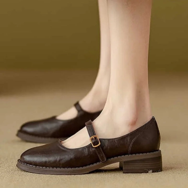 Hallie - Classic Comfort Mary & May Made Of Leather