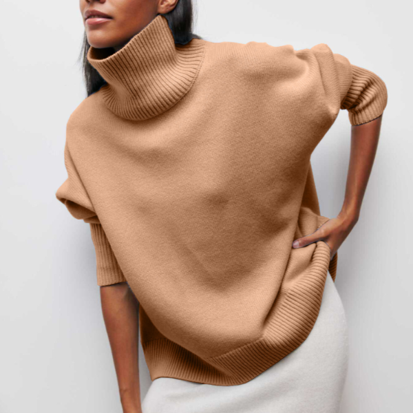 Thea - Comfortable turtleneck sweater