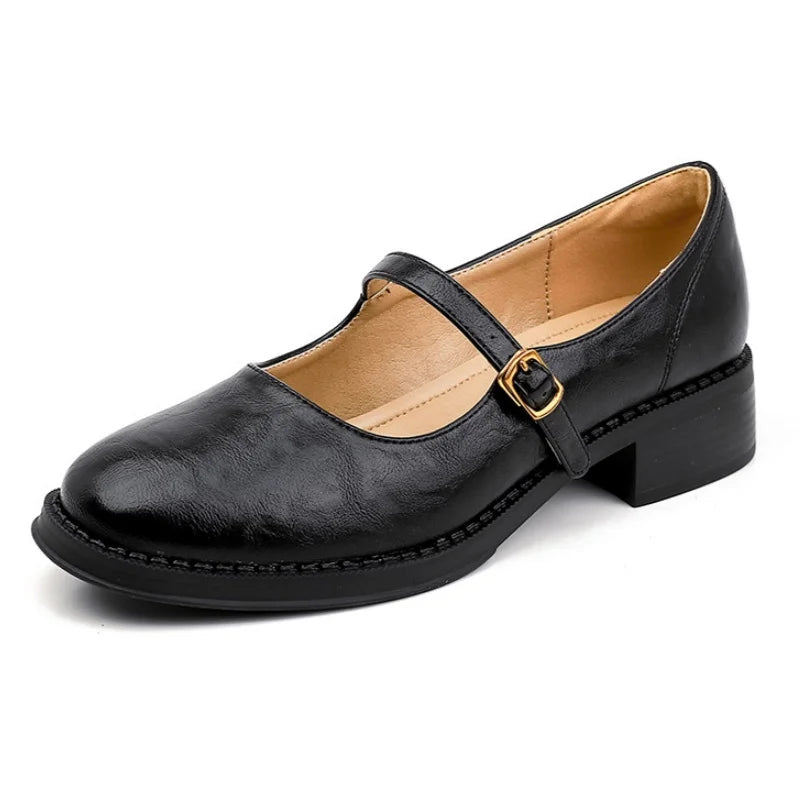 Hallie - Classic Comfort Mary & May Made Of Leather