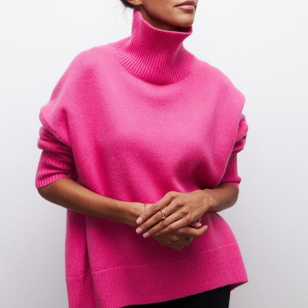 Thea - Comfortable turtleneck sweater