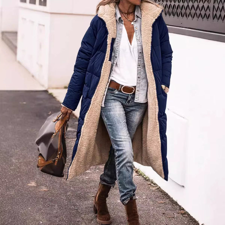 Percival - Longline Sherpa-Lined Puffer Coat