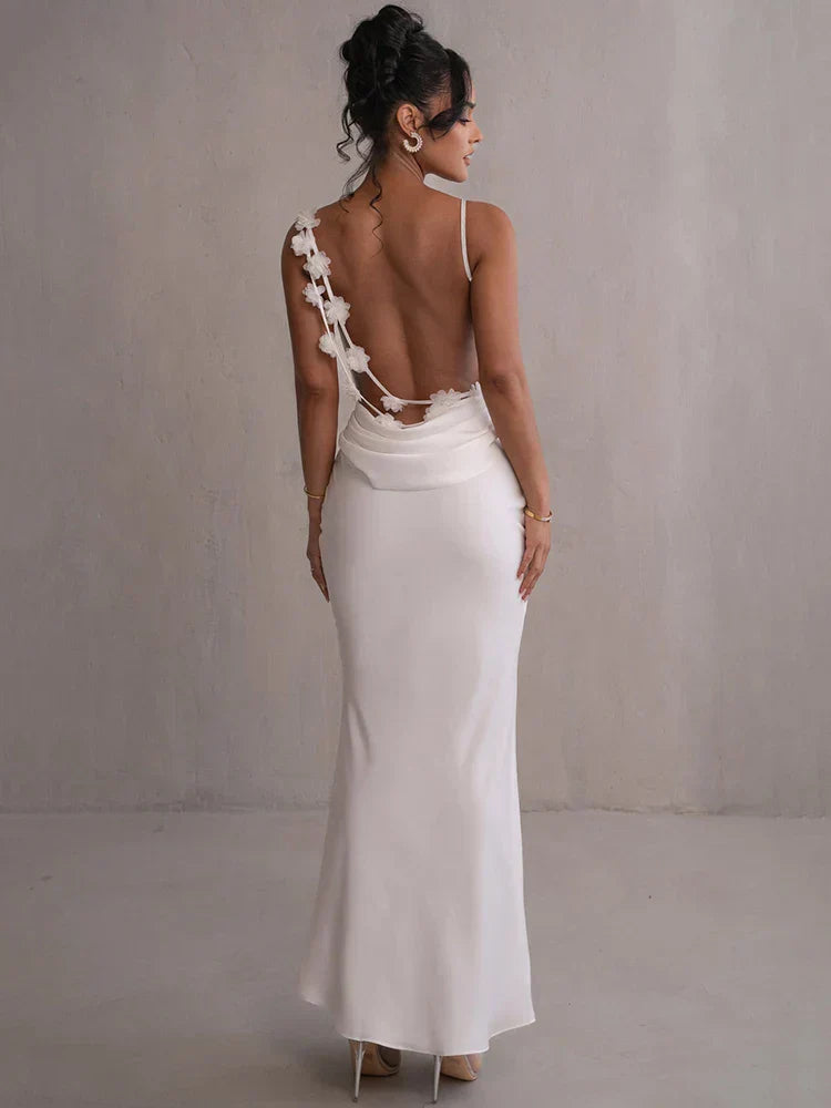 Kendra - Sleeveless Backless Maxi Dress