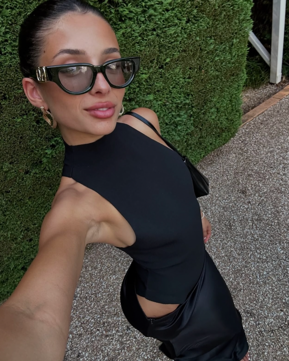 Gaelle - Asymmetrical Maxi Dress