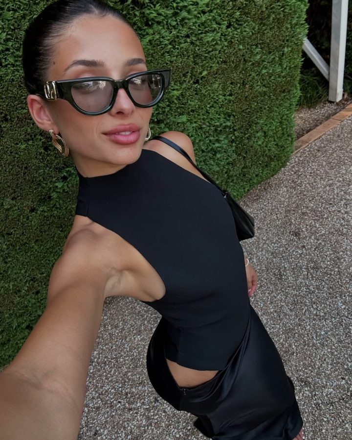 Gaelle - Asymmetrical Maxi Dress