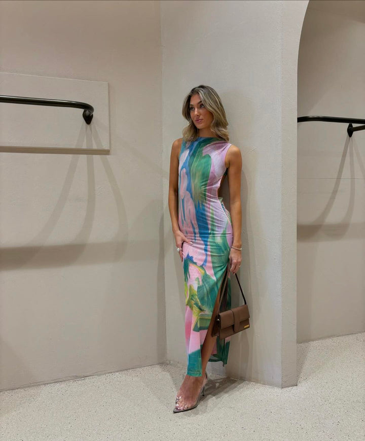 Jessamine - Pastel Maxi Dress