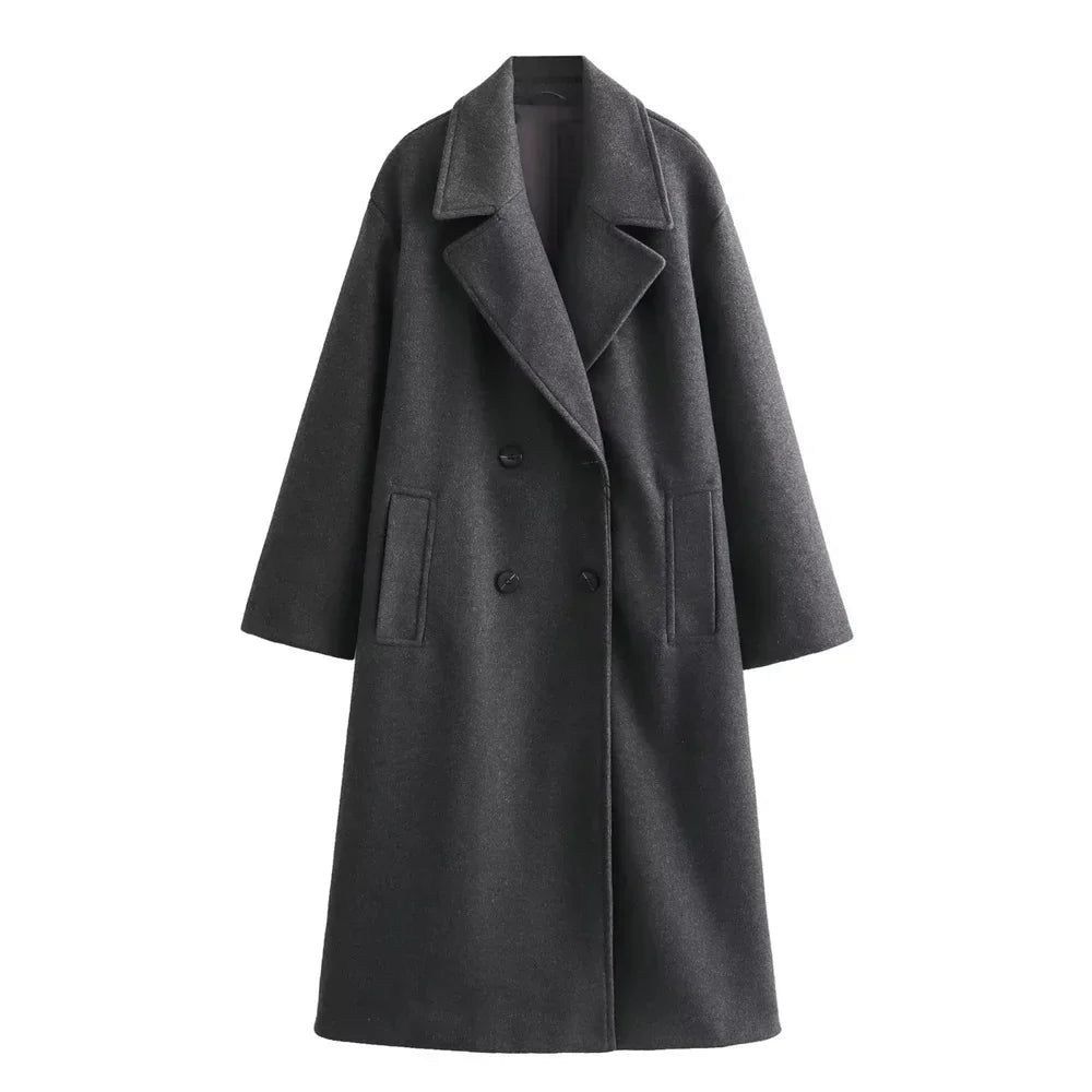 Faye - Chic long coat jacket